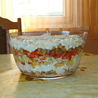 Sałatka kebab po mojemu