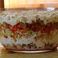 Sałatka kebab po mojemu