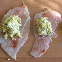 Roladki z kurczaka z jajkiem