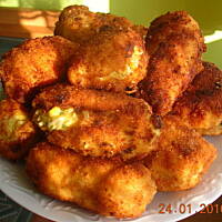 Roladki z kurczaka z jajkiem