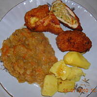 Roladki z kurczaka z jajkiem