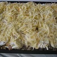 Zapiekanka de lux mięsno-warzywna