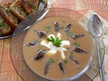 Fot. izeczka, Zupa cebulowa ze smardzami