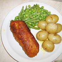 Kotlet De Volaille z mozarellą