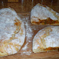 Calzone - pieróg z warzywami