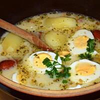 Wielkanocny żur staropolski na wędzonce