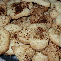 Bardzo kruche i obcukrzone ciasteczka