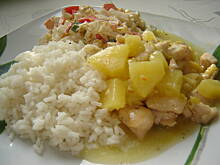 Fot. eNka, Piersi kurczaka z ananasem