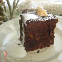 Ciasto czekoladowo-orzechowe