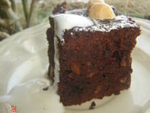 Fot. sebek, Ciasto czekoladowo-orzechowe
