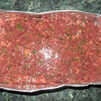 Pieczona wątróbka z udkiem i ziemniakami