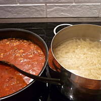 Zapiekanka w trzech sosach!