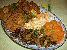 Fot. niebieska-różyczka, Kotlety w panierce jajeczno-cebulowej na Wielkanocny obiad