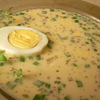 Regionalna zupa chrzanowa