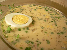 Fot. izeczka, Regionalna zupa chrzanowa