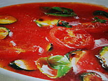 Fot. roxy, Zupa pomidorowa z cukinią