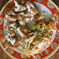 pikantny kurczak w cieście