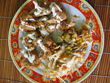 Fot. leniszcze, pikantny kurczak w cieście