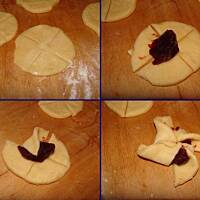 Wiatraczki - ciastka z powidłem śliwkowym