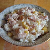 Sałatka z wędzonym kurczakiem ali