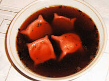 Fot. mariola2000, Barszcz czerwony z kołdunami wg M&Ł