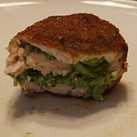 Zielone roladki z kurczaka