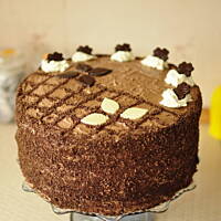 Tort "czekoladowa uczta"