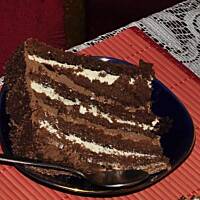 Tort "czekoladowa uczta"