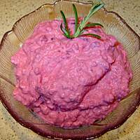 Pasta z greckiego sera z burakami