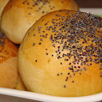 Bułeczki pieczarkowo - kapuściane