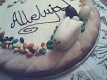 Fot. Mucha, Mazurek z polewą kajmakową