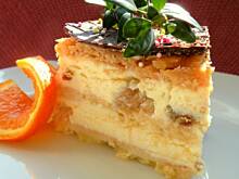 Fot. bbetty, Sernik gotowany kruchym ciastem przekładany