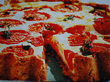 Fot. roxy, Złocista tarta z fetą