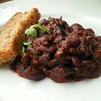 Chili z fasolą - piekielne