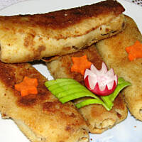 Krokiety z kapustą i grzybami