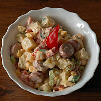 Sałatka "Ogród piwny"