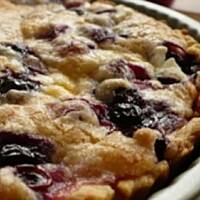 Tarta z borówkami i nektarynkami