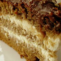 Miodowo-kawowe, ze śmietaną