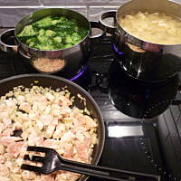 Farfalle z brokułami!