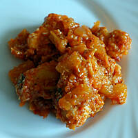 Pikantny kurczak w sosie słodko-pikantnym