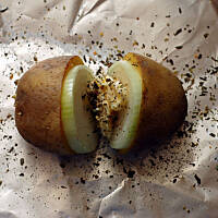 Ziemniaki grillowane