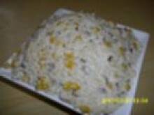 Fot. atina, z makaronem w ksztalcie ryżu i pestkami słonecznika