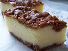 Fot. xslonko, Sernik w cieście kakaowym.