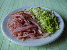 Fot. frankafiranka, Jajka faszerowane na groszkowej kołderce