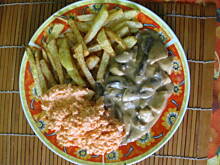 Fot. leniszcze, kurczak w sosie pieczeniowym