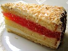 Fot. eNka, Ciasto jabłkowo (owocowo)-kokosowe
