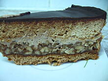 Fot. Kluko, Ciasto orzechowo-kawowe