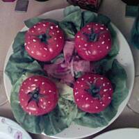 Muchomorki - pomidory faszerowane