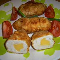 Roladki drobiowe z melonem