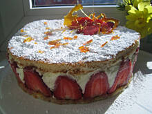 Fot. siekieratkaa, Tort z truskawkami
